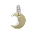 GOLD HALF MOON PENDANT