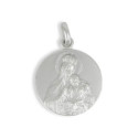 SCAPULAR 20 MM STERLING SILVER