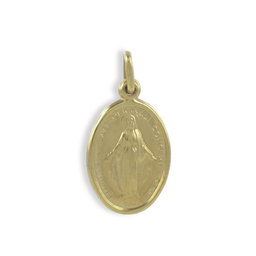 MIRACULOUS VIRGIN GOLD MEDAL