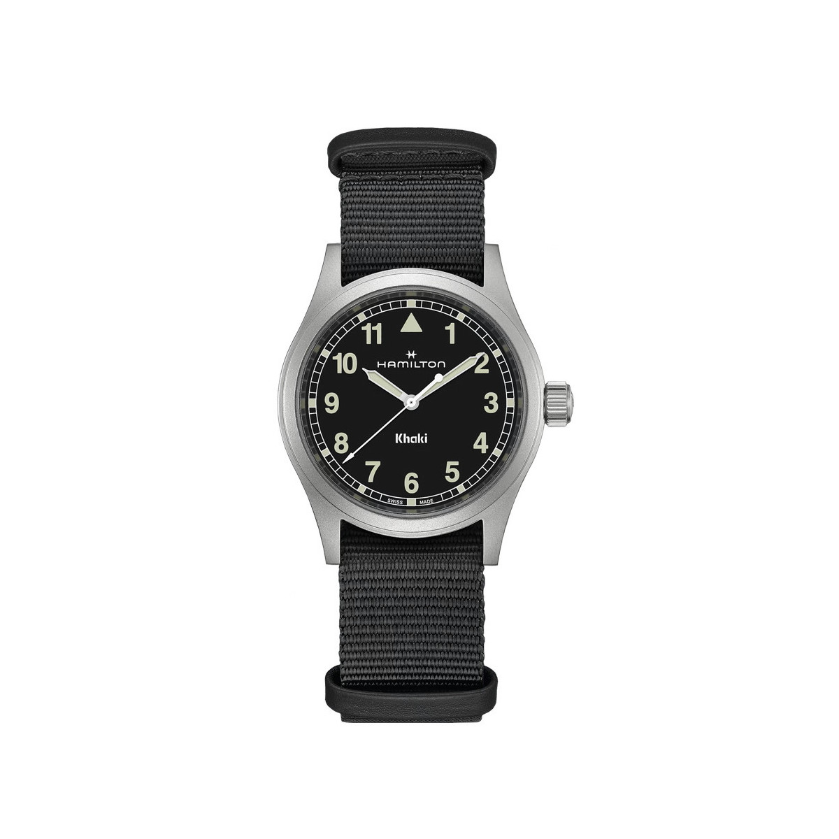 HAMILTON KHAKI FIELD ALL BLACK 38 MM