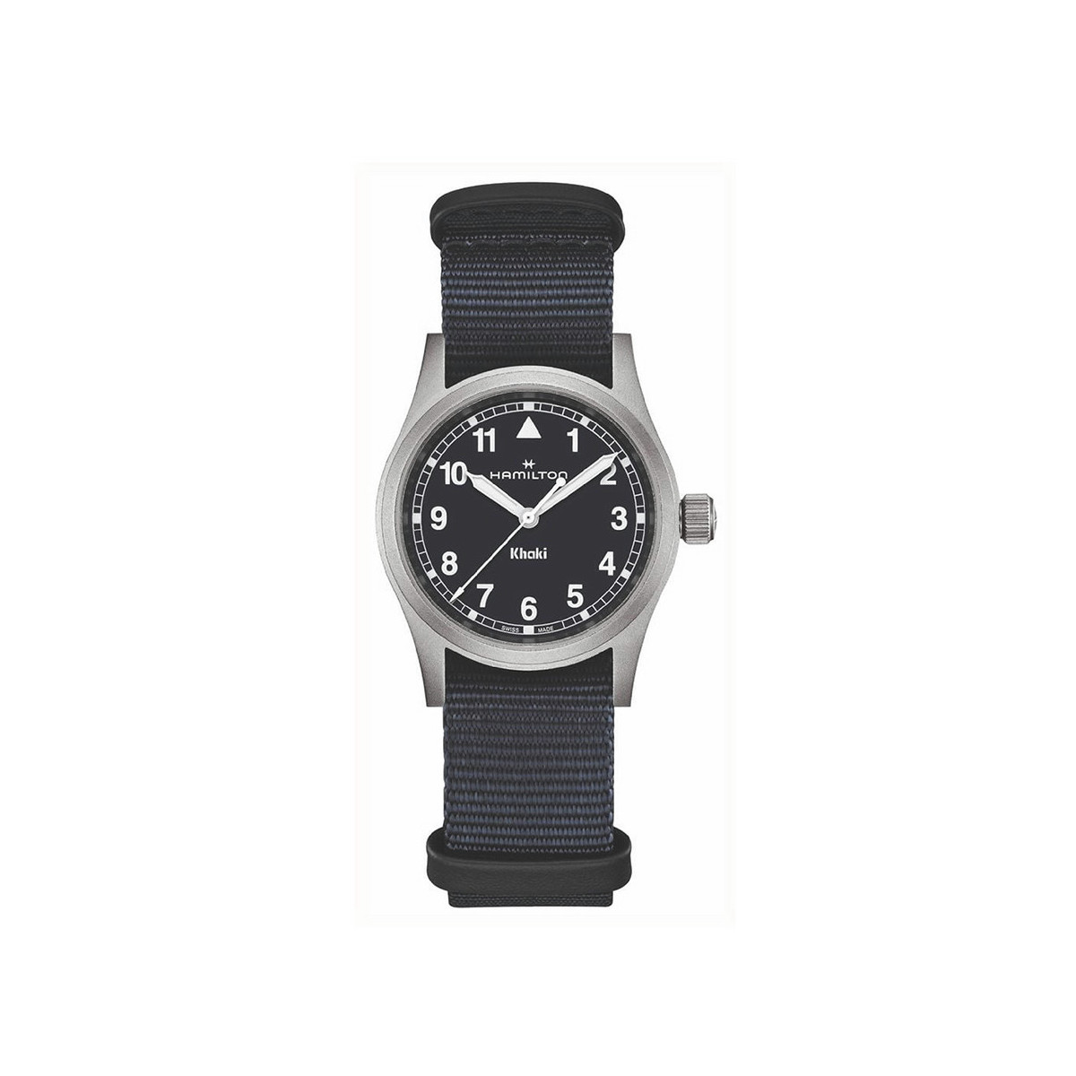 HAMILTON KHAKI FIELD AZUL 33 MM