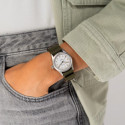 HAMILTON KHAKI FIELD BLANC 33 MM