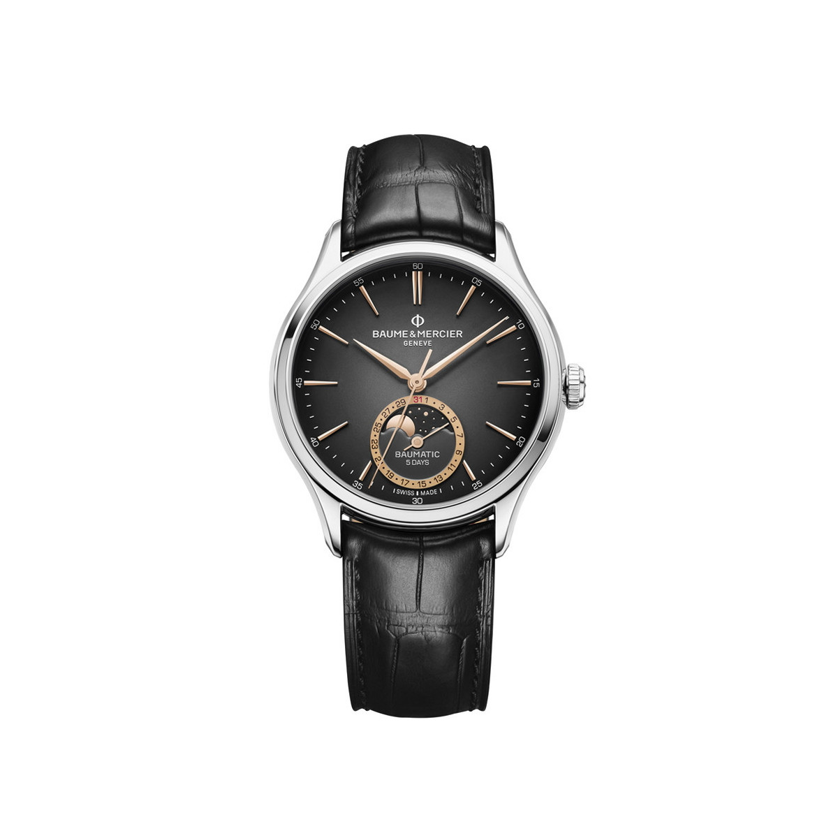 BAUME & MERCIER CLIFTON BAUMATIC FASE LUNAR 39 MM