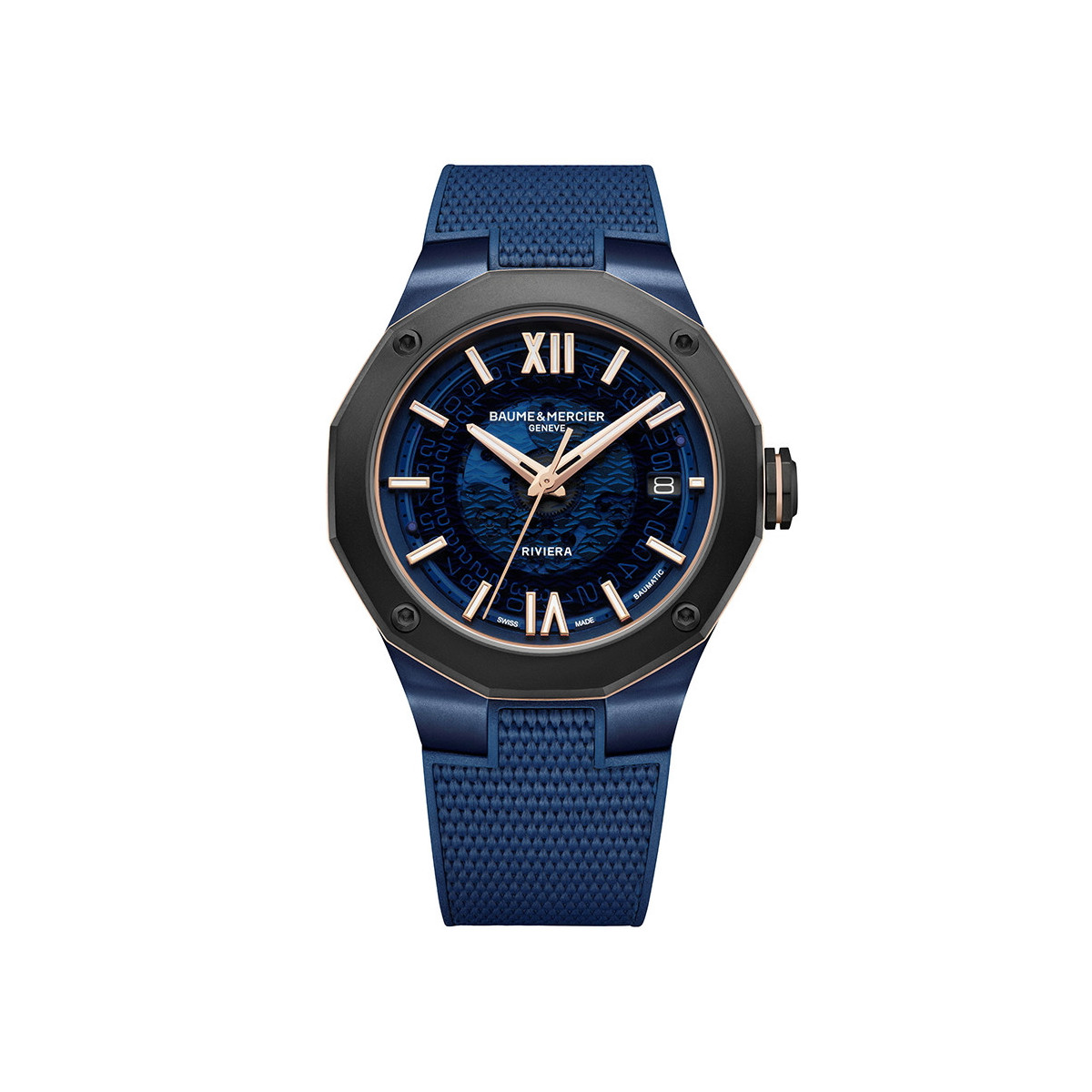 BAUME & MERCIER RIVIERA AZUL MANUFACTURA