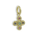 GREEK CROSS MATT YELLOW GOLD