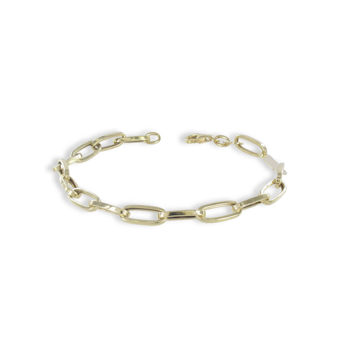 YELLOW GOLD BRACELET 1 PLATE