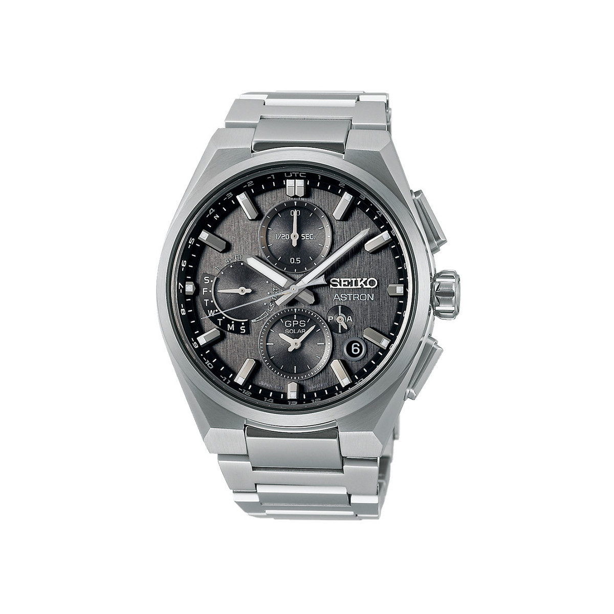 SEIKO ASTRON SOLAR CHRONO TITANIUM