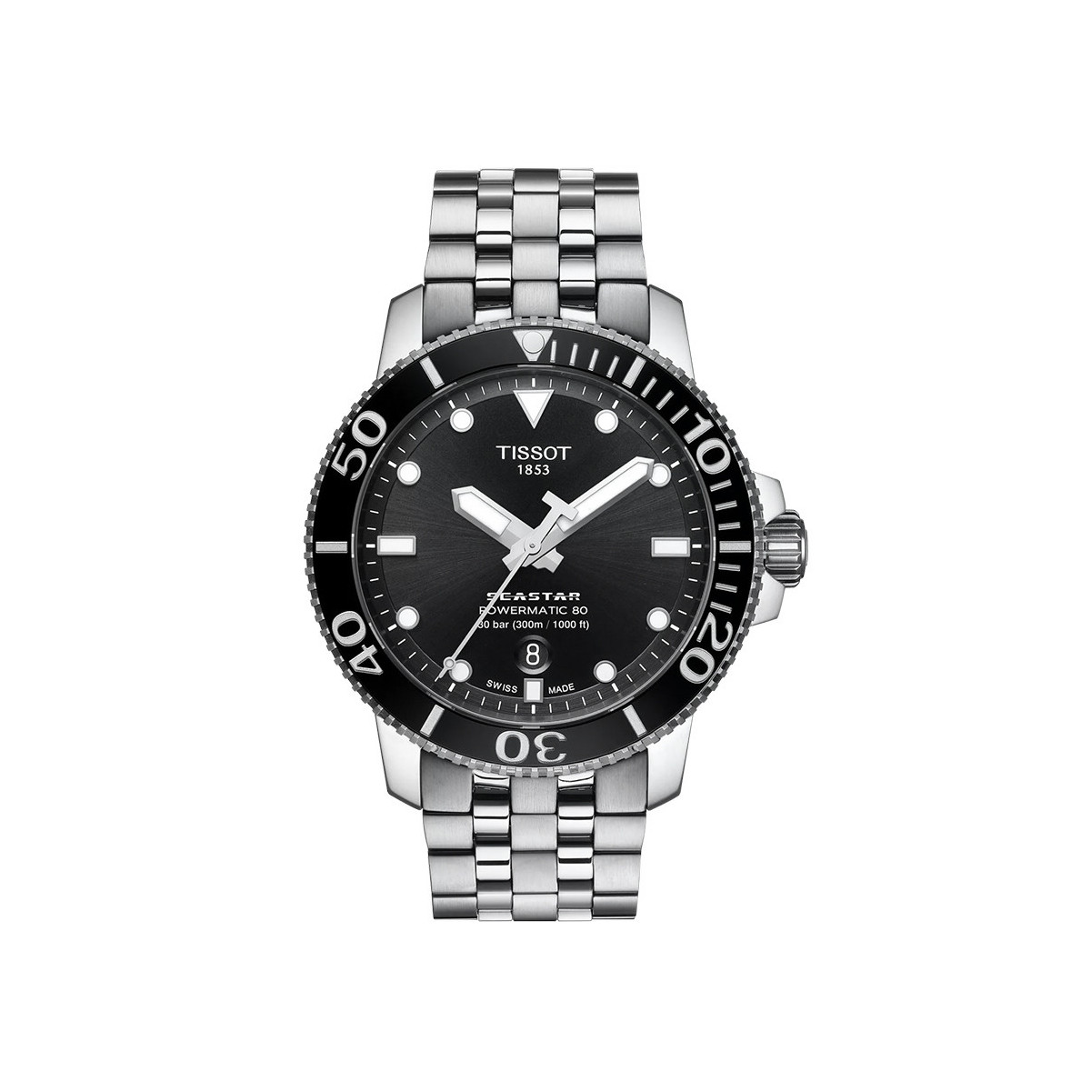 TISSOT SEASTAR 1000 POWERMATIC 80 NEGRO ARMYS