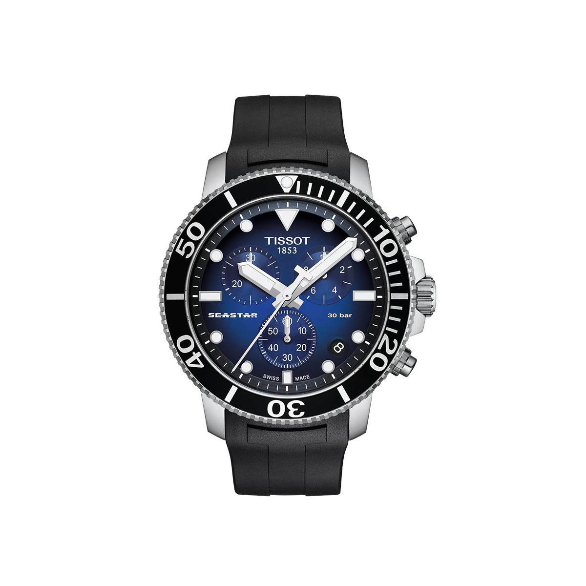 TISSOT SEASTAR 1000 CHRONOGRAPH AZUL CAUCHO