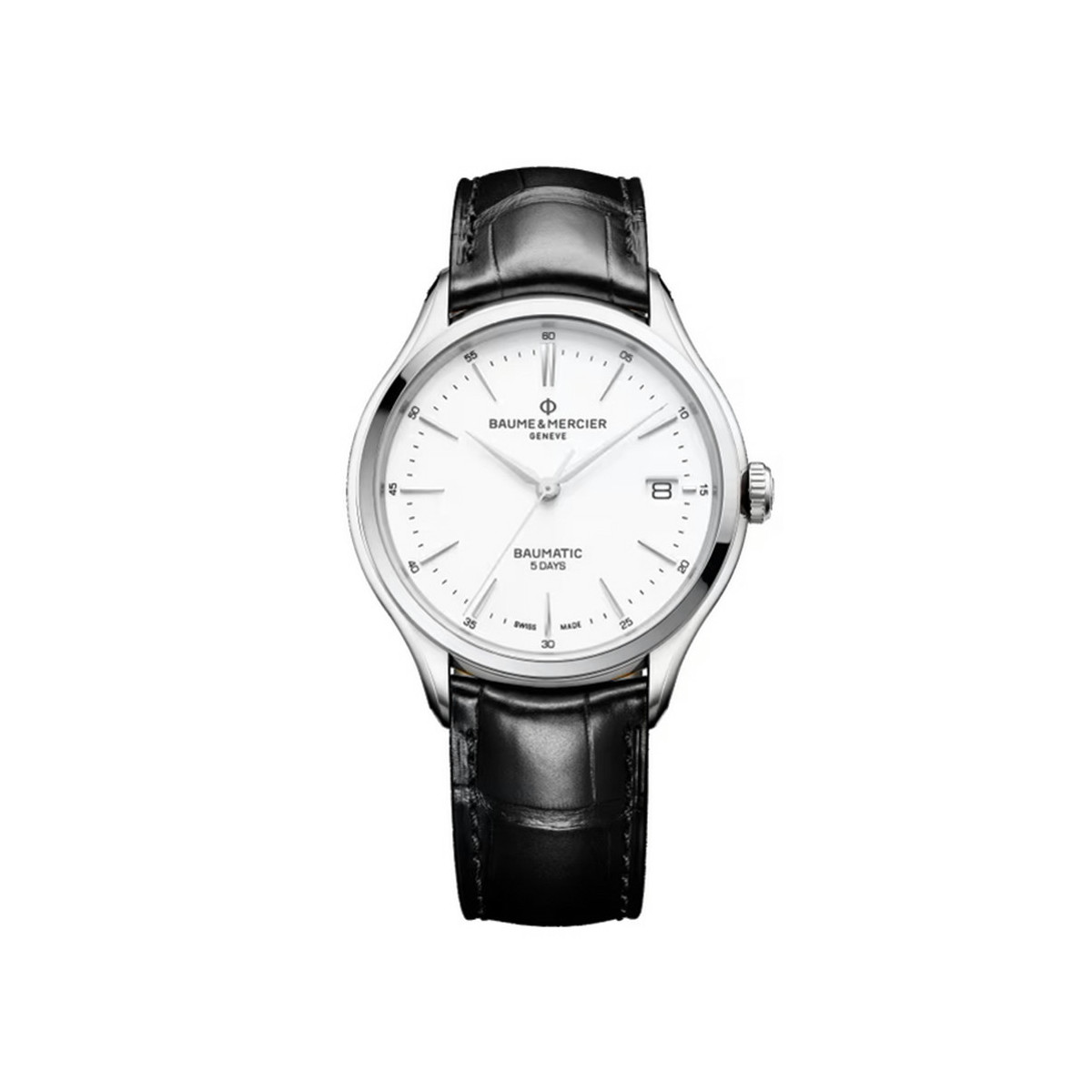 BAUME MERCIER CLIFTON BAUMATIC CORRETJA NEGRA