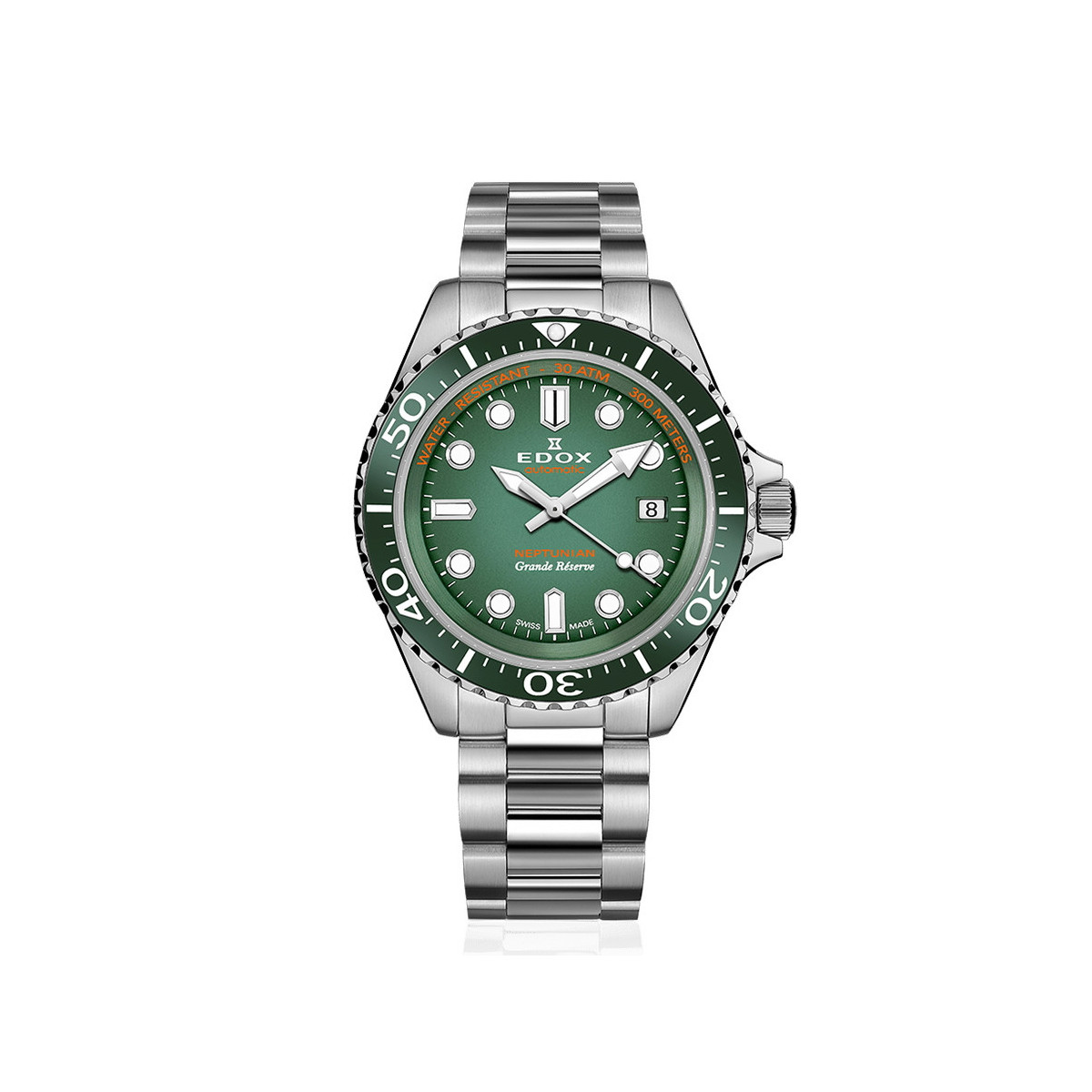 EDOX NEPTUNIAN GRAND RESERVE GREEN